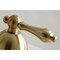 Kingston Brass KS3967AL 8" Widespread Bathroom Faucet, Brushed Brass KS3967AL - alternate 3